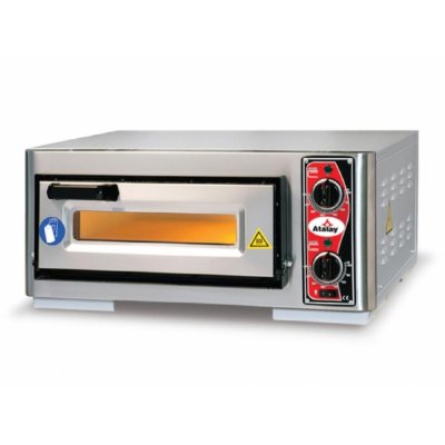 Atalay APF-40/1 Elektrikli Pizza Fırını 40x40 cm Tek Katlı