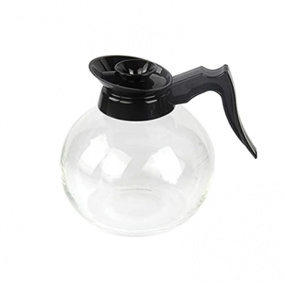 Horecamark Myco Senox Kef Filtre Kahve Makinesi Cam Filtre Kahve Potu Oval 1,8 Litre Kapasiteli