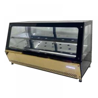 Senox Set Üstü Sıcak Pasta Teşhir Dolabı, Dik Camlı, 120 L