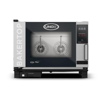 Unox XEBC.04EU.E1RM Bakertop One Combi Fırın, 60x40 cm 4 Tepsi Kapasiteli, Elektrikli