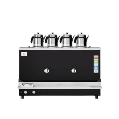 Anka  BPPO-S4 Black Pro Plus Hibrit Smart Çay Makinesi  Elektrikli+Gazlı 40 Litre