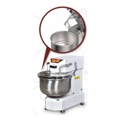 Boğaziçi BSH.20 Spiral Hamur Yoğurma Makinesi 20 Kg Kapasite, Kalkar Kafa