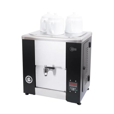 Çayista Qarabag Static Smart Elektrikli 3 Demlikli Çay Makinesi 23 Litre