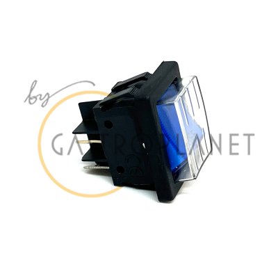 Cunill  Tranquilo Tron  Değirmen MC0049 Işıklı ON/OFF Anahtar Mavi - Switch With Pilot Light Blue 