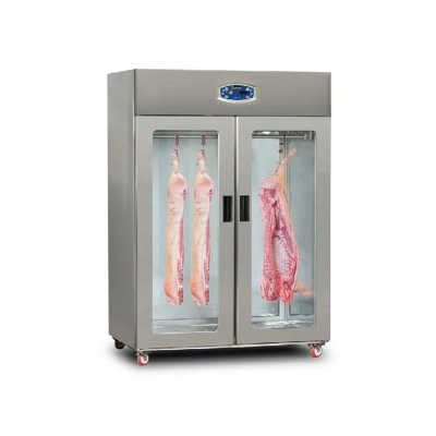 Dampak Et Askılıklı İki Kapılı Vitrinli Buzdolabı 1342 Lt. 139x82x210cm 
