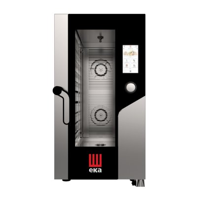 Eka MKF 1011 V C TS Dokunmatik Kompakt Boylerli Fırın Elektrikli, 10 Tepsi 1/1 Gn