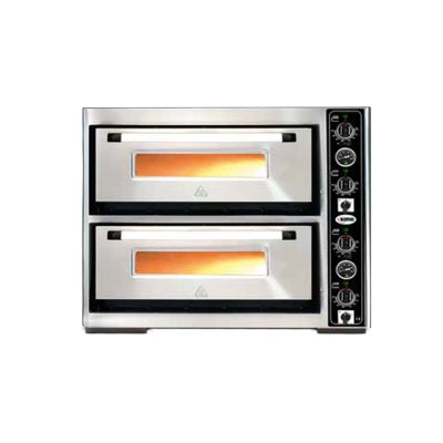 GMG PF 70105 DE-T (Termometreli) Ø 34cm 6+6 Adet Tepsi Kapasiteli Pizza Fırını