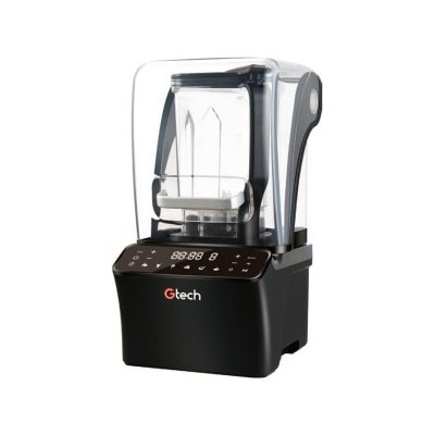 Gtech GT-E8 Bar Blender, Gürültü Önleyici Kapaklı, 1.2 L, 1500 W, Siyah