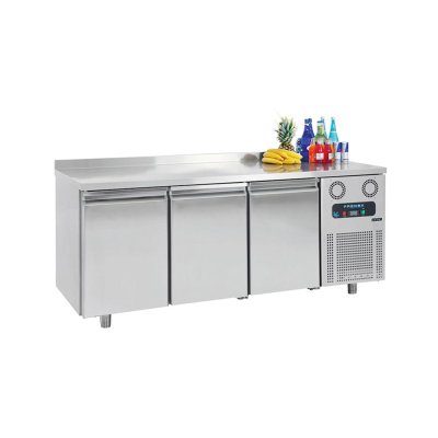 İnoksan Frenox INK-BGN3 Ekonomik Yatay Tip Tezgah Altı 3 Kapılı Gastronom Buzdolabı