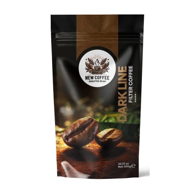 New Coffee DL500GR Dark Line 500gr Öğütülmüş Filtre Kahve