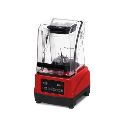 Omake BLE41.E15 Buz Kırıcı Sessiz Dijital Bar Blender, 2 L, 2200 W, Kırmızı