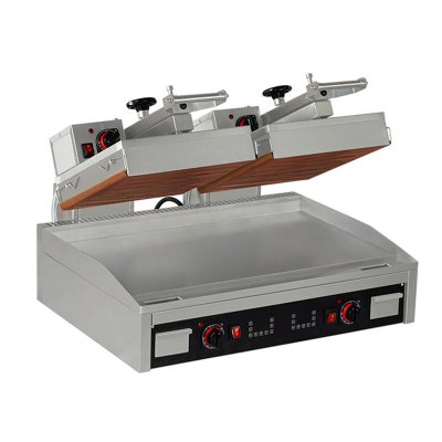 Omake BRG01.E25.0001.U50 Çift Kapaklı Burger Makinesi
