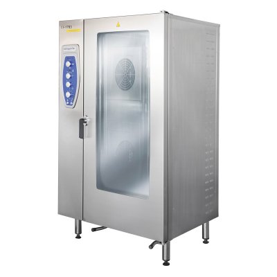 Öztiryakiler  7890.20G21.01TK Konveksiyonlu Fırın Elektrikli 20xGN 2/1 Kızaklı-Kıt Arabalı