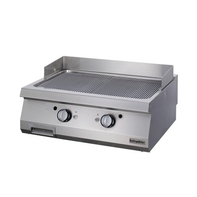 Öztiryakiler 7864.N1.80703.13 Grill Plate Set Üstü 700 Seri Gazlı Oluklu 80x70x30