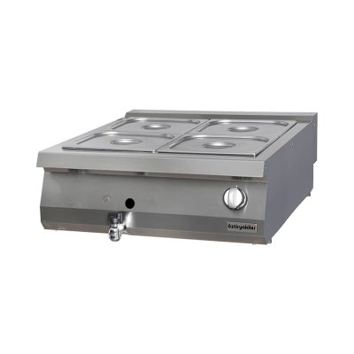 Öztiryakiler 7854.N1.80903.13 Bain Marie Set Üstü 900 Seri Gazlı 80x90x30-Gn Kaplar Hariç