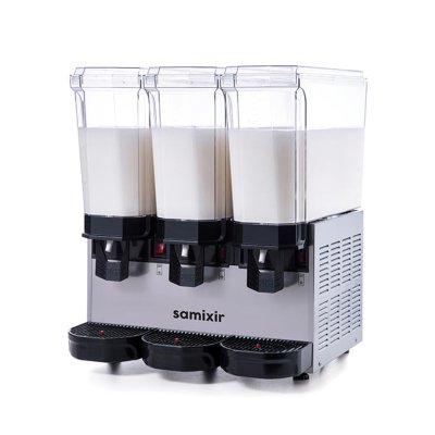 Samixir 60.MMMI Klasik Triple Soğuk İçecek Dispenseri, 20+20+20 L, Karıştırıcılı, Inox