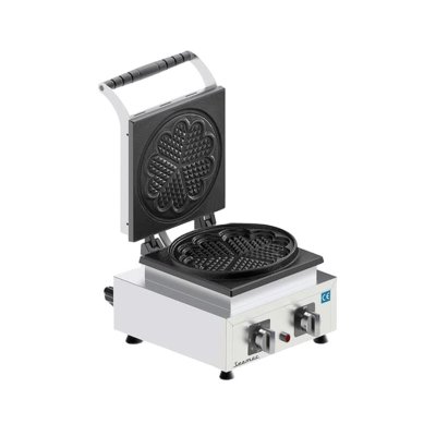 Seamac WFF1 Çiçek Model Tekli Waffle Makinesi, Elektrikli