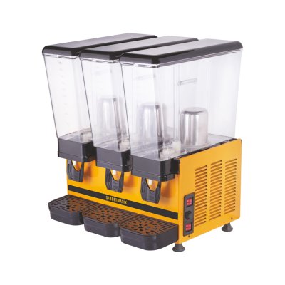 Şerbetmatik Üçlü Şerbet+Şerbet+Şerbet Fıskiye + Fıskiye + Fıskiye Makinesi 20+20+20 Litre (60 lt) 