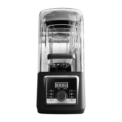 Vosco VHS-214CG Pro Gürültü Önleyici Kapaklı Dijital Bar Blender, 4 L, 1600 W, Siyah