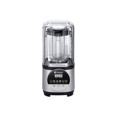 Vosco VHS-211E Pro Silent Gürültü Önleyici Kapaklı Dijital Bar Blender, 2 L, 2000 W, Beyaz