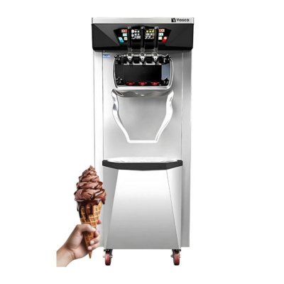 Vosco VSC-28F Üç Kollu Soft Dondurma Makinesi 