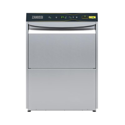 Zanussi 502073 Medikal Seri Tezgah Altı Bulaşık Yıkama Makinesi, Çift Cidarlı, Drenaj Pompalı, Parlatıcı ve Deterjan Dispenserli 720 Sepet Yıkama Kapasiteli